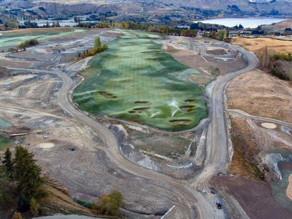 Land to the west of Millbrook Resort, Queenstown, as it was three years ago before development